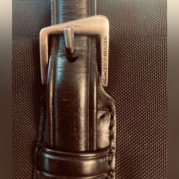 Francesco Biasia Black Nylon Shoulder Bag - Picture 4 of 11